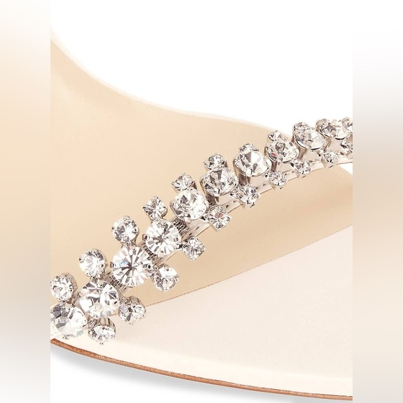 Jimmy Choo Meira Embellished High Heel Slide Sandals Size 36 NEW - Picture 6 of 16